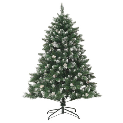 Vidaxl kunstkerstboom met standaard 150 cm pvc