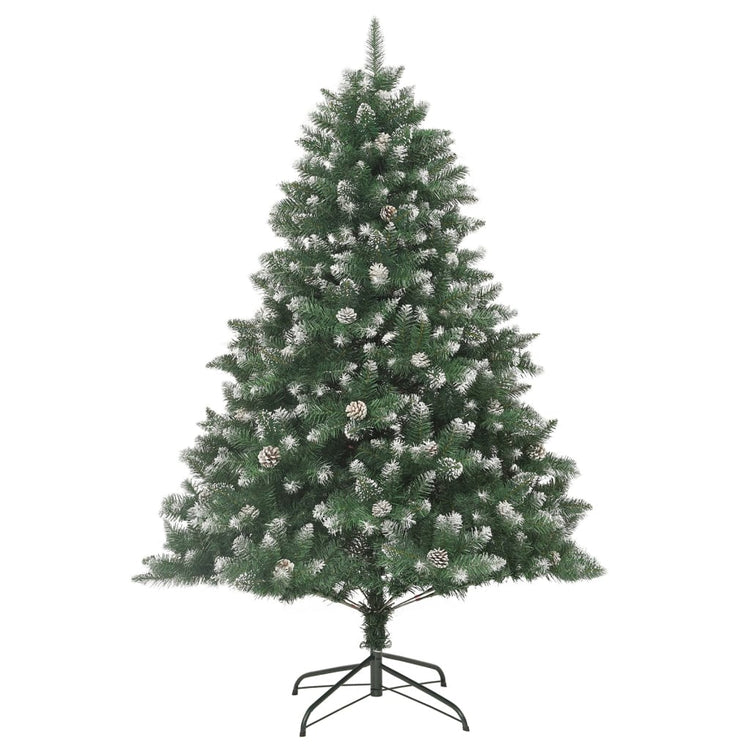 Vidaxl kunstkerstboom met standaard 210 cm pvc