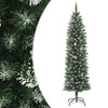 Vidaxl kunstkerstboom smal met standaard 210 cm pvc