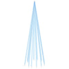 Vidaxl vlaggenmast kerstboom 732 led's blauw 500 cm