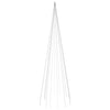 Vidaxl vlaggenmast kerstboom 732 led's blauw 500 cm
