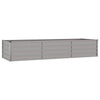 Vidaxl plantenbak verhoogd 240x80x45 cm cortenstaal roestig