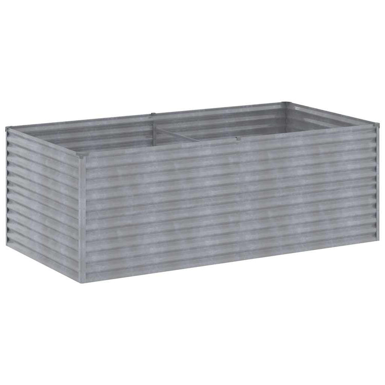Vidaxl plantenbak verhoogd 196x100x69 cm cortenstaal