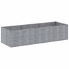 Vidaxl plantenbak verhoogd 290x100x69 cm cortenstaal
