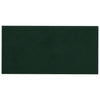 Vidaxl wandpanelen 12 st 2,16 m² 60x30 cm fluweel donkergroen