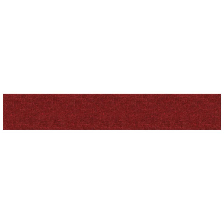 Vidaxl wandpanelen 12 st 1,62 m² 90x15 cm stof wijnrood