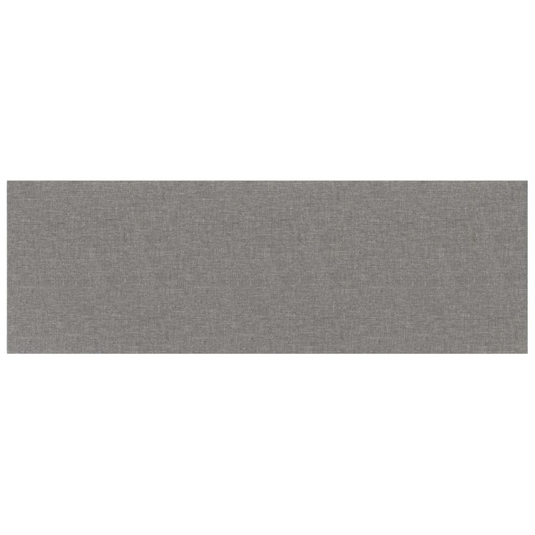 Vidaxl wandpanelen 12 st 3,24 m² 90x30 cm stof lichtgrijs