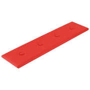 Vidaxl wandpanelen 12 st 1,08 m² 60x15 cm kunstleer rood - afbeelding 3