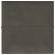 Vidaxl wandpanelen 12 st 1,08 m² 30x30 cm fluweel donkergrijs - afbeelding 3