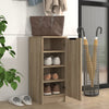 Vidaxl schoenenkast 30x35x70 cm bewerkt hout sonoma eikenkleurig