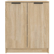 Vidaxl schoenenkast 59x35x70 cm bewerkt hout sonoma eikenkleurig - afbeelding 3