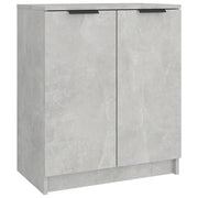 Vidaxl schoenenkast 59x35x70 cm bewerkt hout betongrijs - afbeelding 2