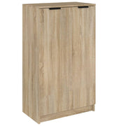 VidaXL Schoenenkast 59x35x100 cm bewerkt hout sonoma eikenkleurig - afbeelding 2