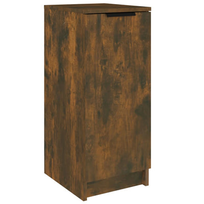 Vidaxl schoenenkast 30x35x70 cm bewerkt hout gerookt eikenkleurig