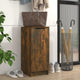 Vidaxl schoenenkast 30x35x70 cm bewerkt hout gerookt eikenkleurig