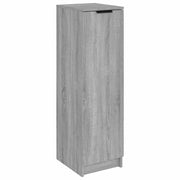 Vidaxl schoenenkast 30x35x100 cm bewerkt hout grijs sonoma eikenkleur - afbeelding 2