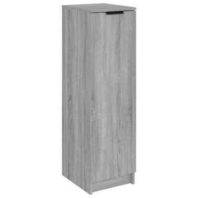 Vidaxl schoenenkast 30x35x100 cm bewerkt hout grijs sonoma eikenkleur