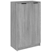 VidaXL Schoenenkast 59x35x100 cm bewerkt hout grijs sonoma eikenkleur - afbeelding 2