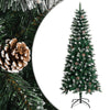 Vidaxl kunstkerstboom met standaard 180 cm pvc groen