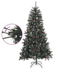 Vidaxl kunstkerstboom met standaard 180 cm pvc groen