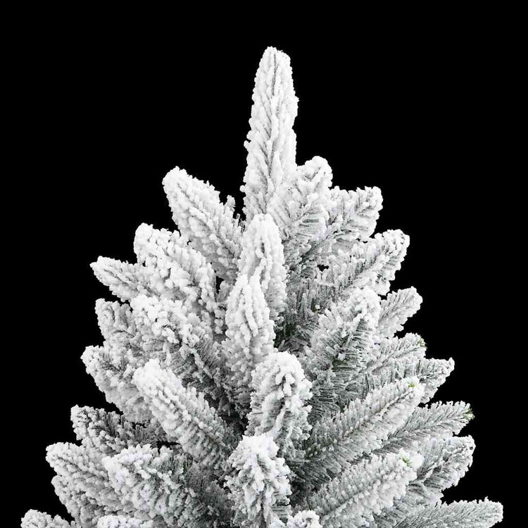 Vidaxl kerstbomen warmwit pvc en plastic en staal en pe