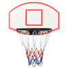 Vidaxl basketbalbord 71x45x2 cm polyetheen wit