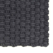 Vidaxl vloerkleed rechthoekig 160x230 cm jute antracietkleurig - afbeelding 2
