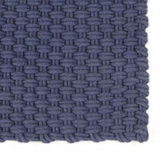 Vidaxl vloerkleed rechthoekig 120x180 cm katoen marineblauw - afbeelding 2