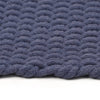 Vidaxl vloerkleed rechthoekig 180x250 cm katoen marineblauw