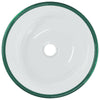 Vidaxl wasbak 35x12 cm gehard glas transparant