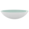 Vidaxl wasbak 50x37x14 cm glas wit