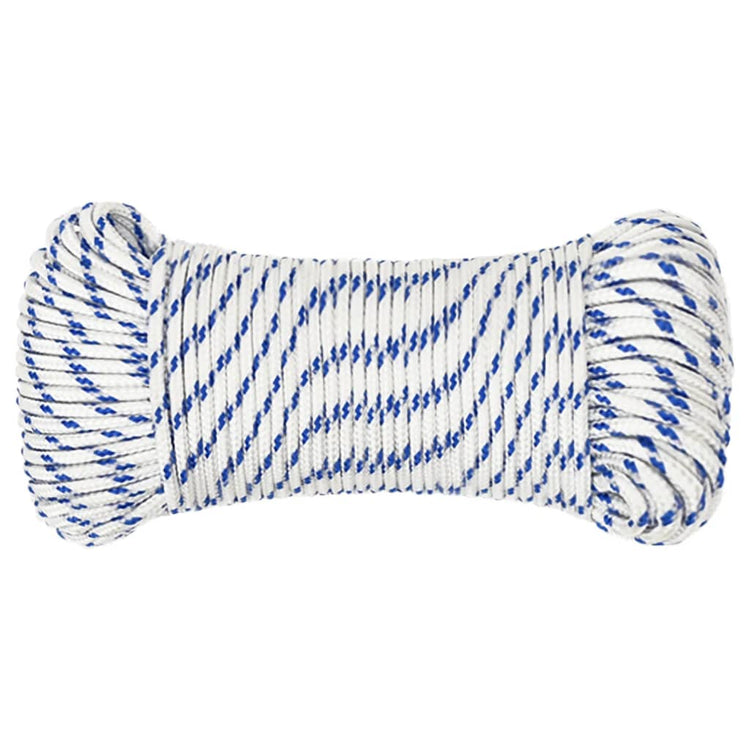 Vidaxl boot touw 3 mm 250 m polypropyleen wit