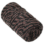 Vidaxl boot touw 2 mm 25 m polypropyleen zwart - afbeelding 3