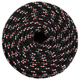 Vidaxl boot touw 8 mm 50 m polypropyleen zwart - afbeelding 3