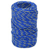 Vidaxl boottouw 2 mm 50 m polypropyleen blauw