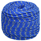 Vidaxl boot touw 6 mm 50 m polypropyleen blauw - afbeelding 2