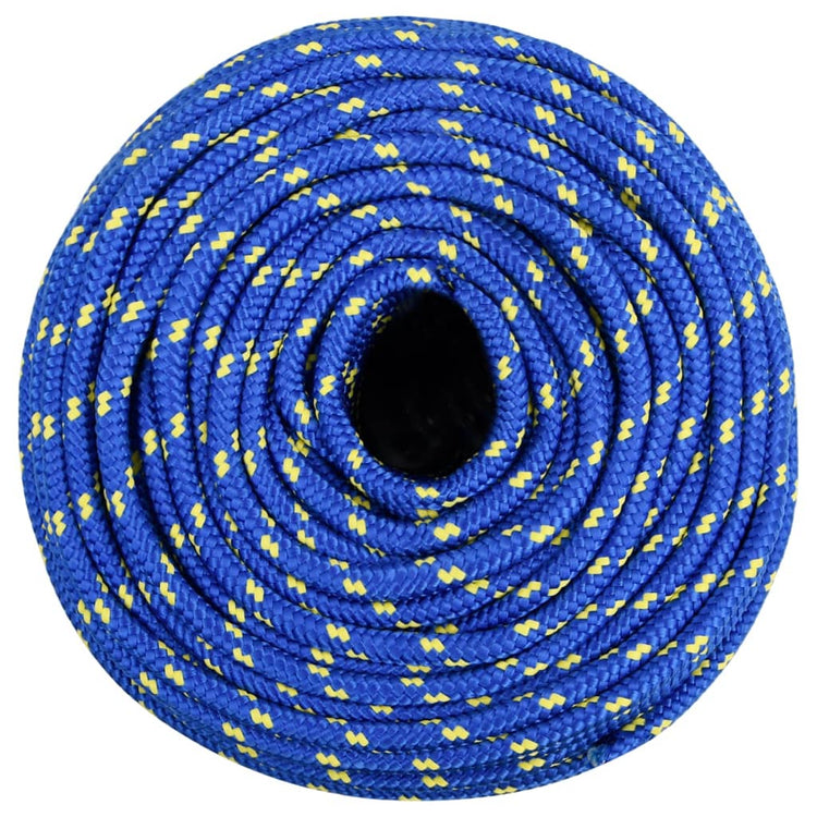 Vidaxl boottouw 6 mm 250 m polypropyleen blauw