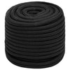 VidaXL Boottouw 16 mm 25 m polypropeen zwart