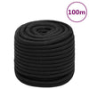 Vidaxl boottouw 18 mm 100 m polypropeen zwart