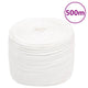 Vidaxl boottouw 8 mm 500 m polypropyleen volwit