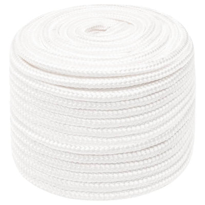 Vidaxl boottouw 14 mm 50 m polypropyleen volwit