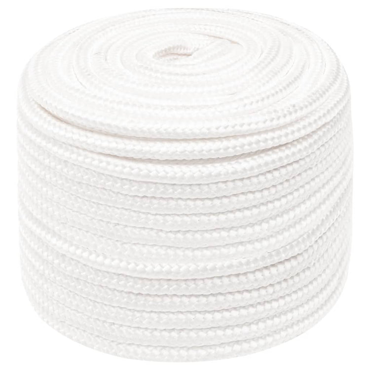 Vidaxl boottouw 14 mm 50 m polypropyleen volwit