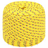 Vidaxl boottouw 10 mm 25 m polypropyleen geel