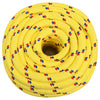 Vidaxl boottouw 20 mm 100 m polypropyleen geel