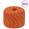 Vidaxl boottouw 12 mm 50 m polypropyleen oranje