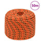 Vidaxl boottouw 14 mm 50 m polypropyleen oranje