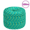Vidaxl boottouw 8 mm 100 m polypropeen groen