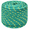 Vidaxl boottouw 14 mm 250 m polypropyleen groen