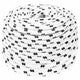 Vidaxl boottouw gevlochten 8 mmx25 m polyester wit