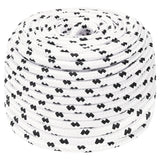 Vidaxl werktouw 10 mm 100 m polyester wit - afbeelding 2